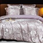 160x200 Komplet pościeli satynowej z prześcieradłem