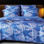 160x200 Komplet pościeli satynowej z prześcieradłem