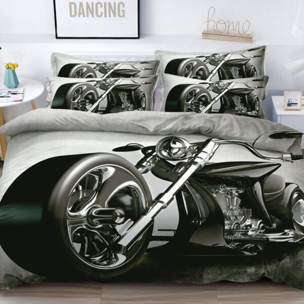 160x200 Komplet pościeli motor