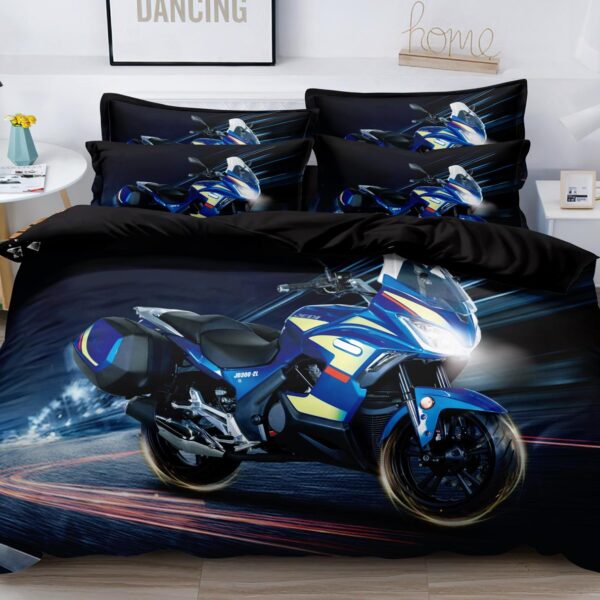 160x200 Komplet pościeli motor