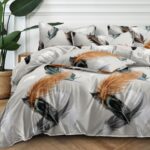 180×200 Komplet pościeli w pióra