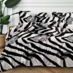 200×220 Komplet pościeli zebra