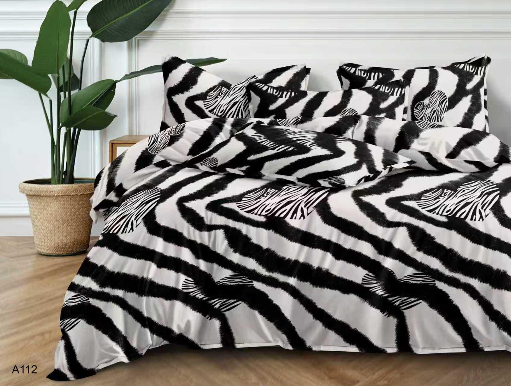 IMG-390abebfe6f8c4e76c4bfac1bab3b314-V 200×220 Komplet pościeli zebra - obrazek 1