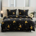 140x200 Świąteczny komplet pościeli polarowej Renifery