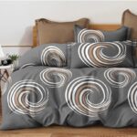 140×200 Komplet pościeli dwustronnej wzór geometryczny