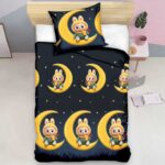 140×200 Komplet pościeli z jedną poszewką na poduszkę LABUBU