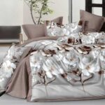 200×220 Komplet pościeli dwustronnej w kwiaty