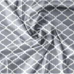 160×200 Komplet pościeli z prześcieradłem wzór geometryczny Maroco - obrazek 2